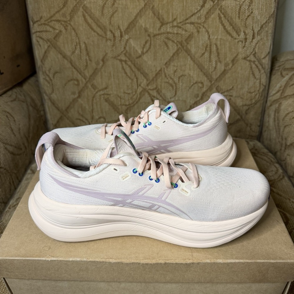 Asics Gel-Nimbus 28 Women's Size 10 Pearl Pink Athletic Running Shoes Sneakers - Picture 2 of 9